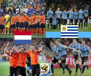 пазл Нидерланды - Уругвай, полуфинал, Южная Африка 2010